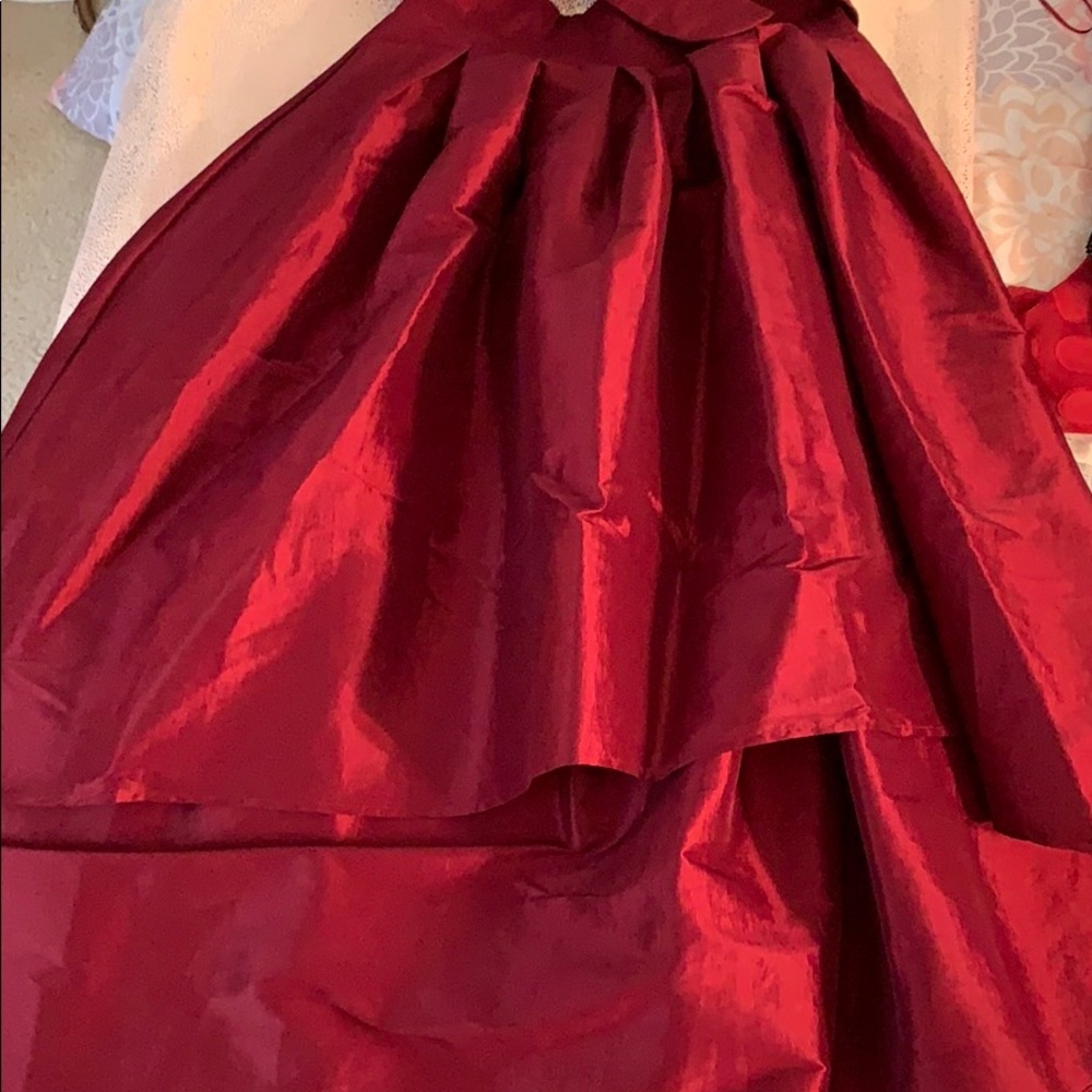 High low formal skirt